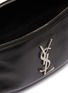 Detail View - Click To Enlarge - SAINT LAURENT - Logo plate leather waistbag