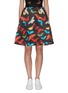 Main View - Click To Enlarge - ALICE & OLIVIA - 'Earla' butterfly print flared skirt