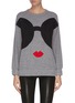 Main View - Click To Enlarge - ALICE & OLIVIA - Colourblock graphic print sweater