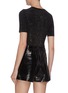 Back View - Click To Enlarge - ALICE & OLIVIA - Ciara' heat-set crystal wool pullover
