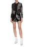 Figure View - Click To Enlarge - ALICE & OLIVIA - Ciara' heat-set crystal wool pullover