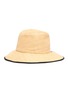 Figure View - Click To Enlarge - VALENTINO GARAVANI - Valentino Garavani 'VLOGO' straw fedora hat