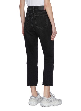 Back View - Click To Enlarge - ACNE STUDIOS - High rise straight leg jeans