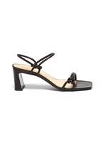 BY FAR Charlie single band knot leather sandals Women Lane