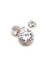 Detail View - Click To Enlarge - CZ BY KENNETH JAY LANE - Round drop Zirconia stud earrings