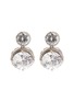 Main View - Click To Enlarge - CZ BY KENNETH JAY LANE - Round drop Zirconia stud earrings