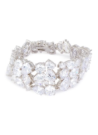 Main View - Click To Enlarge - CZ BY KENNETH JAY LANE - Cluster bracelet