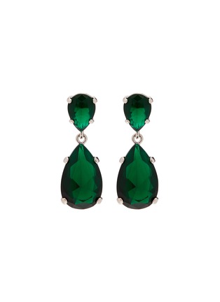 Main View - Click To Enlarge - CZ BY KENNETH JAY LANE - Pear drop statement earrings