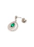 Detail View - Click To Enlarge - CZ BY KENNETH JAY LANE - Pear drop swing earrings