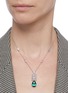 Figure View - Click To Enlarge - CZ BY KENNETH JAY LANE - Cluster pear drop necklace
