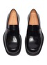 Detail View - Click To Enlarge - BOTTEGA VENETA - Round toe oversized penny loafers