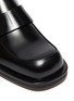Detail View - Click To Enlarge - BOTTEGA VENETA - Round toe oversized penny loafers