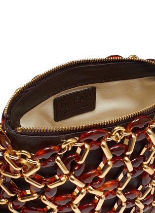 Detail View - Click To Enlarge - BY FAR - 'Capria' beaded acrylic calfskin leather crossbody bag