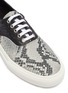 Detail View - Click To Enlarge - AMIRI - Python leather sneakers