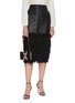 Front View - Click To Enlarge - JUDITH LEIBER - 'Jazz Age' crystal embellished chain clutch