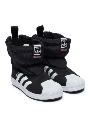 Figure View - Click To Enlarge - ADIDAS - 'Wint3r CF C Superstar' kids boots