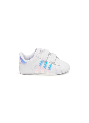 Main View - Click To Enlarge - ADIDAS - 'Superstar Crib' leather infant sneakers