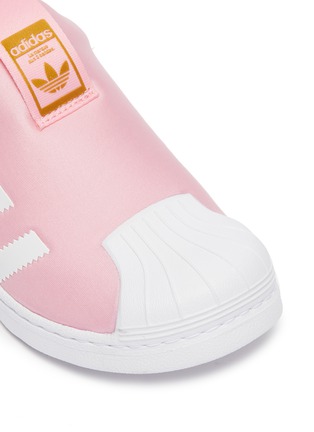 Detail View - Click To Enlarge - ADIDAS - 'Superstar 360' kids slip-on sneakers