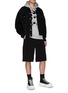 Figure View - Click To Enlarge - MC Q - Swallow Print Hoodie