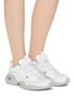 Figure View - Click To Enlarge - REEBOK - 'Electro 3D 97 Retro’ embossed chunky sneakers