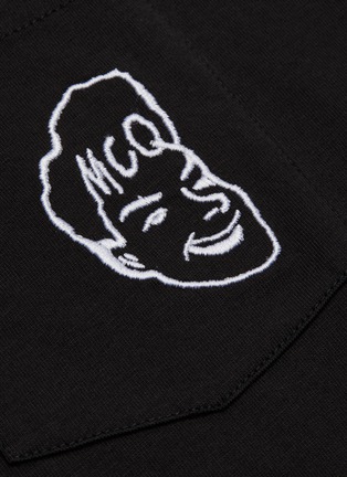  - MC Q - Face print long sleeve T-shirt