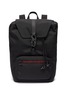 Main View - Click To Enlarge - ALEXANDER MCQUEEN - 'Urban' logo embroidered nylon backpack