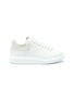 Main View - Click To Enlarge - ALEXANDER MCQUEEN - 'Larry' panel counter perforated leather sneakers