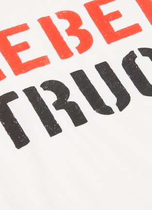  - R13 - Slogan print T-shirt