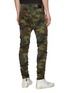 Back View - Click To Enlarge - R13 - 'Skywalker' rip camo print gathered pants
