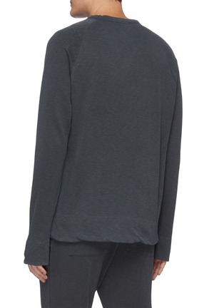 Back View - Click To Enlarge - JAMES PERSE - 'Vintage' cotton raglan sweatshirt
