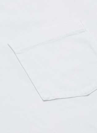  - JAMES PERSE - Sueded pocket Supima cotton T-shirt