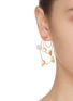 Figure View - Click To Enlarge - JOANNA LAURA CONSTANTINE - Multi-hoop pearl earrings