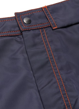  - AFFIX - Iridescent contrast stitching mesh lining work pants