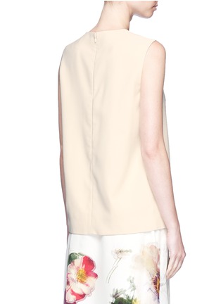 Back View - Click To Enlarge - LANVIN - High neck crepe sleeveless top