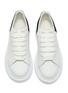 Figure View - Click To Enlarge - ALEXANDER MCQUEEN - Lace up chunky outsole kids sneakers