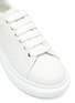 Detail View - Click To Enlarge - ALEXANDER MCQUEEN - 'Kids Oversized Sneaker' in leather