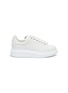 Main View - Click To Enlarge - ALEXANDER MCQUEEN - 'Kids Oversized Sneaker' in leather