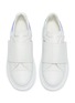 Figure View - Click To Enlarge - ALEXANDER MCQUEEN - Velcro chunky outsole kids sneakers
