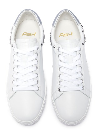 Detail View - Click To Enlarge - ASH - 'Dazed' stud calfskin leather sneakers