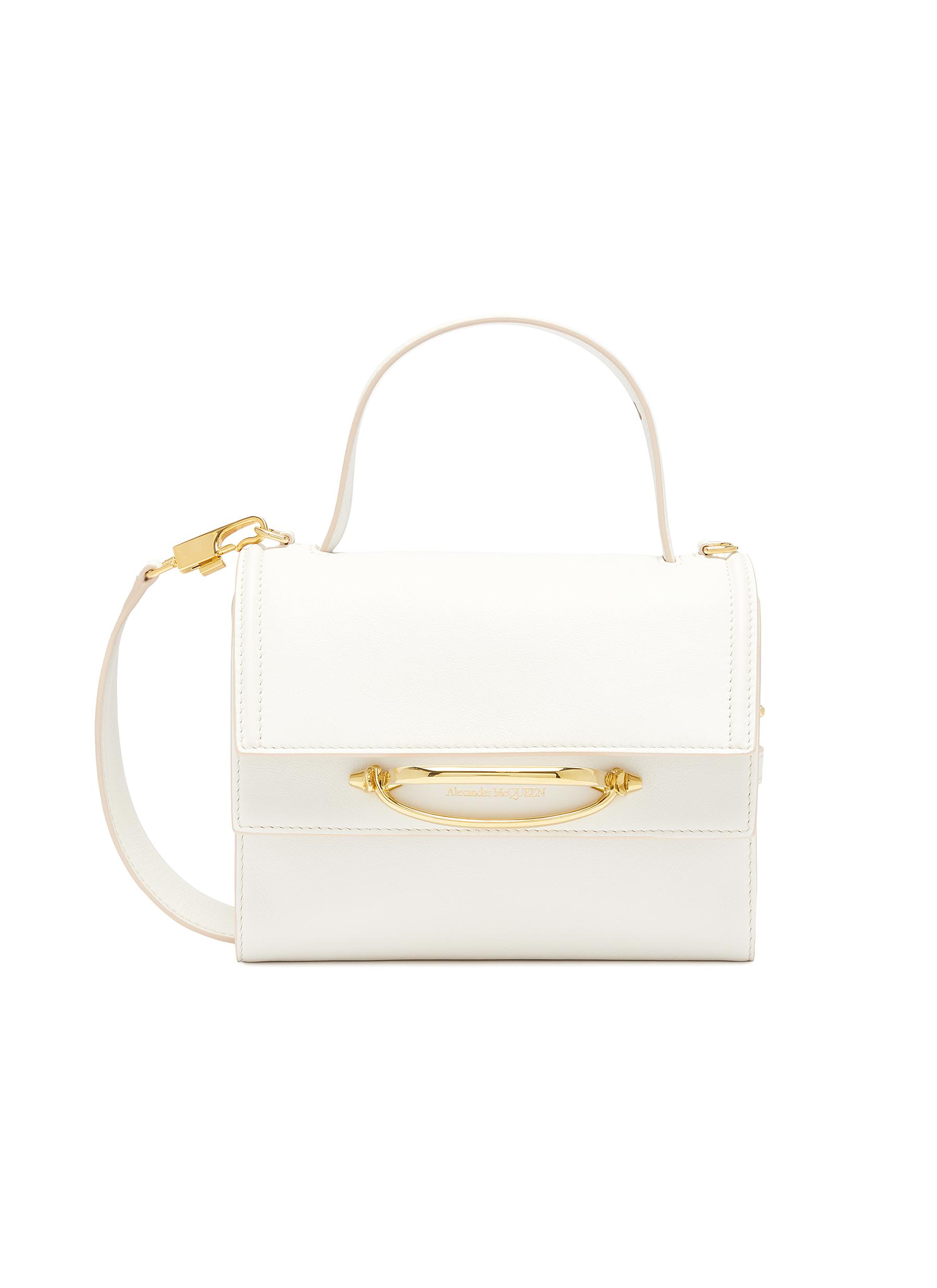 alexander mcqueen white bag