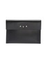 Main View - Click To Enlarge - ALEXANDER MCQUEEN - Skull embellished leather pouch