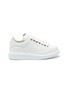 Main View - Click To Enlarge - ALEXANDER MCQUEEN - 'Larry' rainbow eyelet oversized sneakers