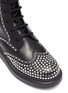 Detail View - Click To Enlarge - ALEXANDER MCQUEEN - Hybrid stud combat boots