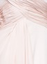 Detail View - Click To Enlarge -  - Ruched strapless silk dress
