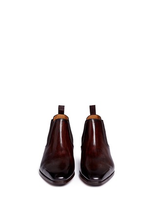Front View - Click To Enlarge - MAGNANNI - Leather Chelsea boots