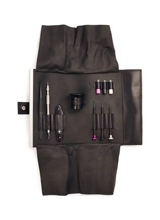 Figure View - Click To Enlarge - BAMFORD WATCH DEPARTMENT - Leather wrap tool kit