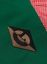  - GUCCI - Patchwork colourblock logo embroidered track jacket