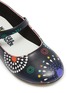 Detail View - Click To Enlarge - WINK - 'Mary Jane' firework print leather kids flats