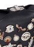  - ALEXANDER MCQUEEN - 'The Box Bag' in leather with surreal charms