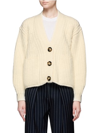 Main View - Click To Enlarge - ACNE STUDIOS - 'Hadlee' chunky knit cardigan